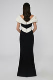 Alfa Beta Off-Shoulder Front Slit Evening Dress Size 42-3