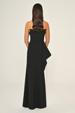 Alfa Beta Strapless Ruffled Crepe Long Evening Dress 25Y6955
