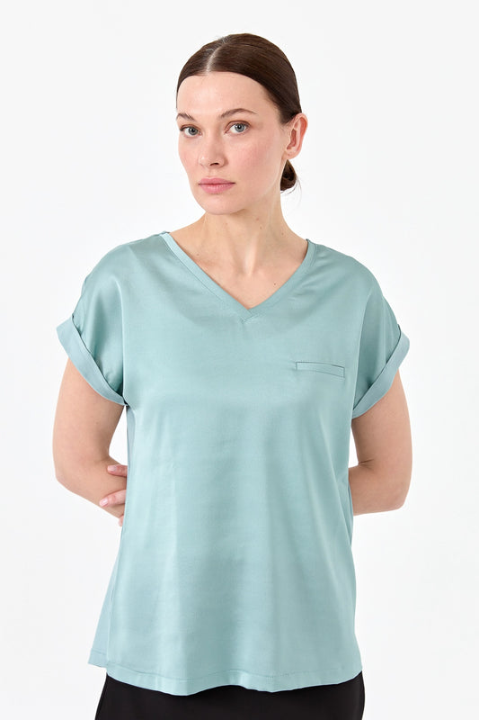 Pattern Women's Blouse 23122706