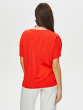 Short-Sleeved Textured Blouse by Faik Sönmez