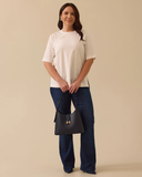 Plus size blouse with beaded embroidery, Gala-Xi