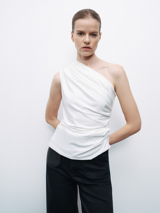 Gathered Detail Blouse Nocturne