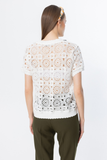 Ten V-Neck Knitted Blouse