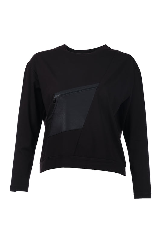 On Kadın Oversize Uzun Kol Minimalist Bluz - Günlük Stil