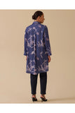 Plus Size Patterned Long-Sleeved Shirt Gala-Xi