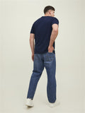 Jack&Jones Oversize Kısa Kol Minimalist Erkek T-Shirt - Günlük Kullanım