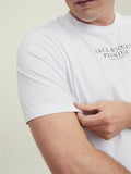 Jack&Jones Oversize Kısa Kol Minimalist Erkek T-Shirt - Günlük Kullanım