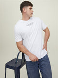 Jack&Jones Oversize Kısa Kol Minimalist Erkek T-Shirt - Günlük Kullanım