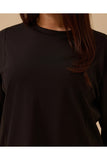 Plus size long-sleeved basic tunic Gala-Xi