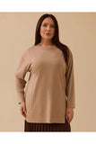 Plus size long-sleeved basic tunic Gala-Xi