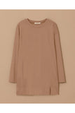 Plus size long-sleeved basic tunic Gala-Xi