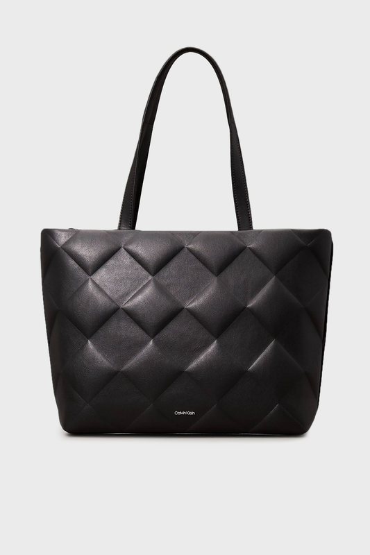 Calvin Klein Minimalist Kapitone Tote Çanta - Günlük Kullanım