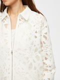 Women's Self-Jacquard Relaxed Fit Unlined Jacket by Faik Sönmez