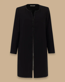 Gala-Xi büyük beden sıfır yaka şık ceket