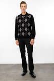 Pattern Men's Sweater DSN24K24513
