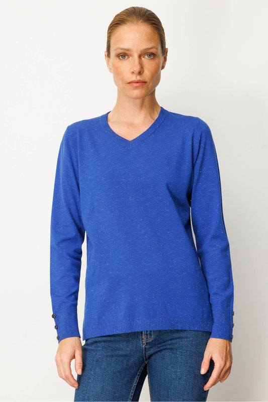 Patterned Women's Blouse 25KDSN23393