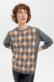 Patterned Women's Blouse DSN24K24035