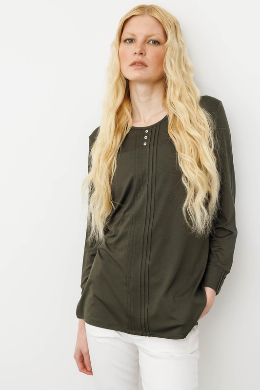 Patterned Women's Blouse DSN25767