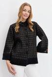 Patterned Women's Jacket DSN24K23398
