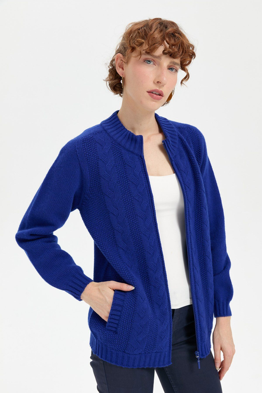 Patterned Women's Jacket DSN24K24268