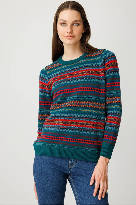 Patterned Women's Sweater 25KDSN25100