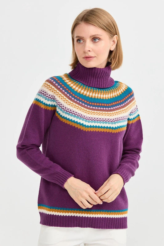 Patterned Women's Sweater DSN24K22087