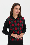 Patterned Women's Sweater DSN24K24037