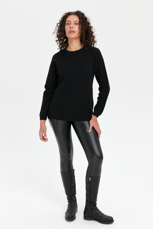 Patterned Women's Sweater DSN24K24222