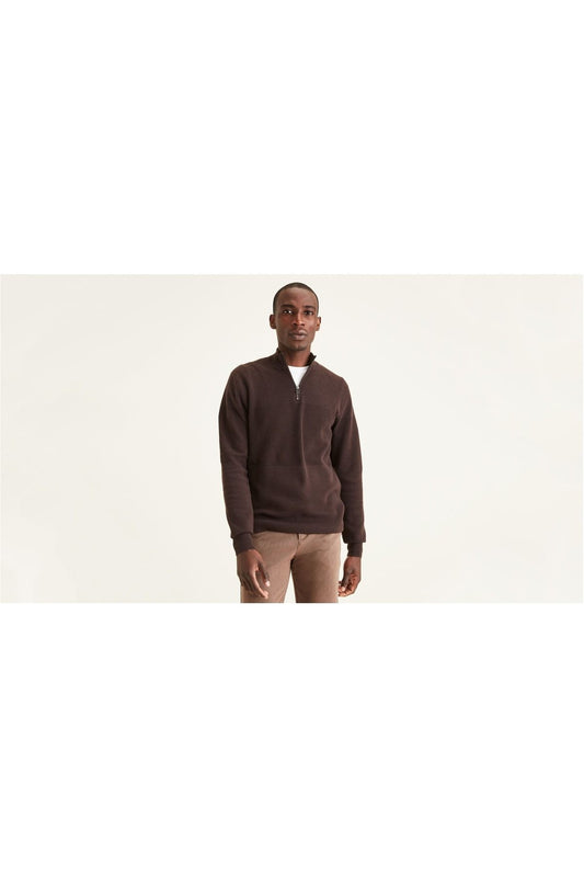 Dockers Minimalist Erkek Uzun Kol Kazak - Günlük Şıklık & Konfor