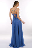 DORİDORCA Çapraz Askılı Degaje Yaka Korsajlı Simli Kumaş Maxi Boy Kadın Abiye Elbise 2245108