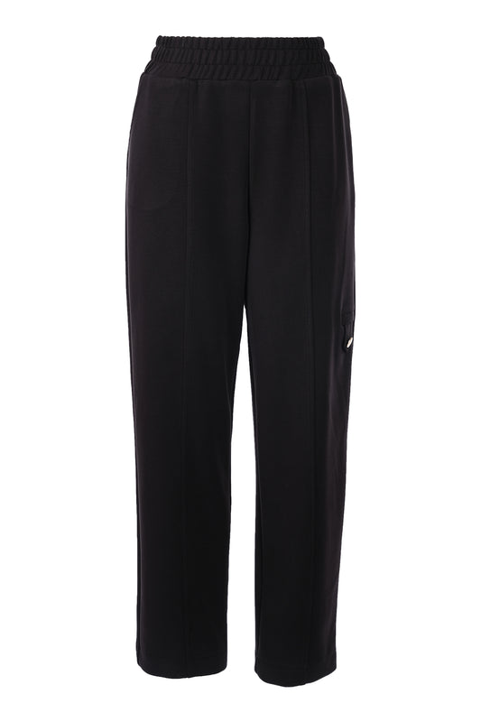 Düğme Detaylı Bol Paça Pantolon On