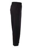 Button Detail Wide Leg Trousers On