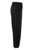 Button Detail Wide Leg Trousers On