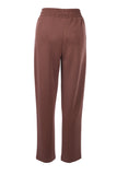 Button Detail Wide Leg Trousers On