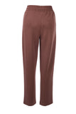 Button Detail Wide Leg Trousers On