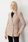 Ekol Double-Breasted Cashmere Jacket