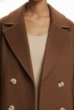 Ekol Double-Breasted Cashmere Coat