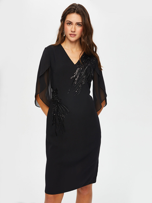 Faik Sönmez Women's Dress 25YUS25ABY017