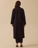 Plus Size Embroidered Button-Down Dress Gala-Xi