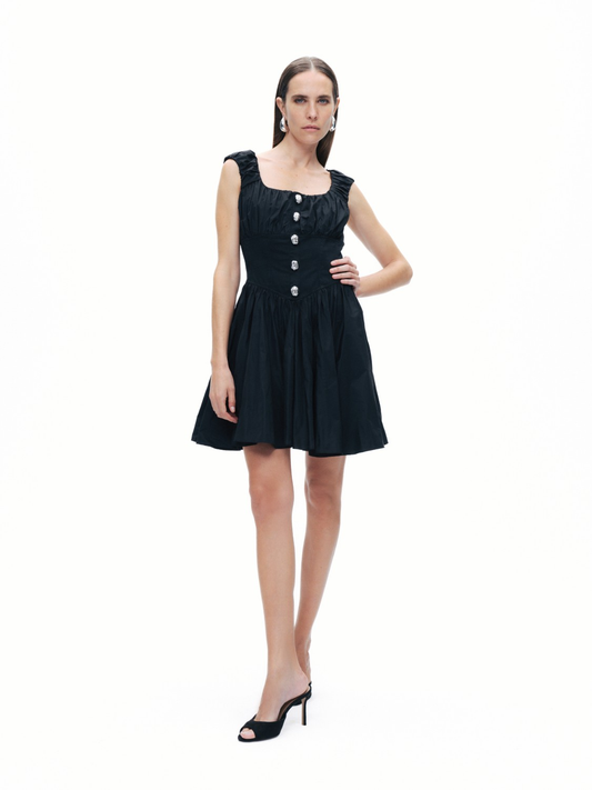 Nocturne Corset-Style Mini Dress