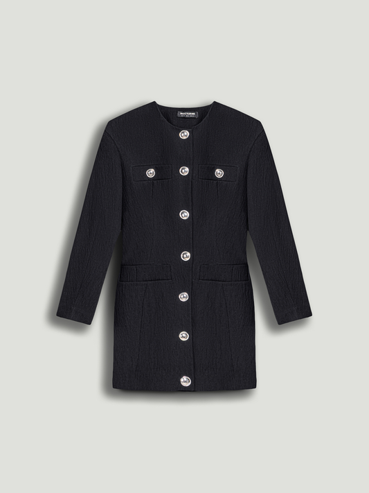 Padded Mini Dress Nocturne