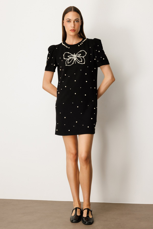 Ten Pearl Mini Dress