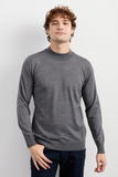 Men's Basic Half Turtleneck Thin Knit Sweater Pattern