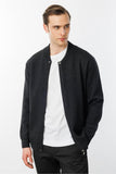 Men's Mandarin Collar Steel Knit Wool Jacket Pattern