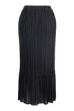 Ekol Pleated Midi Skirt - Minimalist & Chic Everyday Style