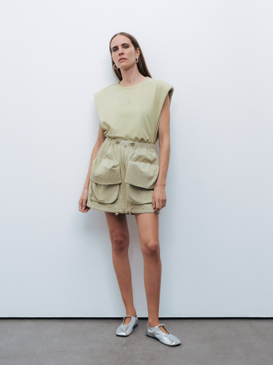 Cargo Pocket Mini Skirt Nocturne