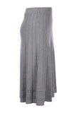 On Midi Pileli Triko Etek - Minimalist Stil