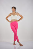 Explosion Minimalist Crop Pantolon - Yüksek Bel Dar Kesim Günlük
