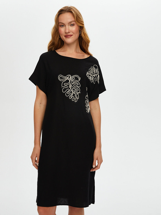 Faik Sönmez Women's Dress 25YUS25ELB036