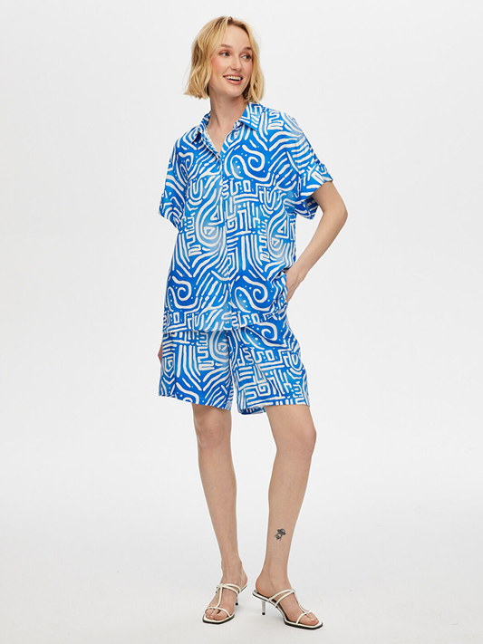 Faik Sönmez Women's Shirt 25YUS25GML028